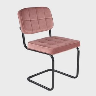 Kick buisframe stoel Ivy - Roze