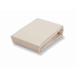 Jersey Soft Topper Hoeslaken Stone | 140-160 x 200-220 cm | Beige