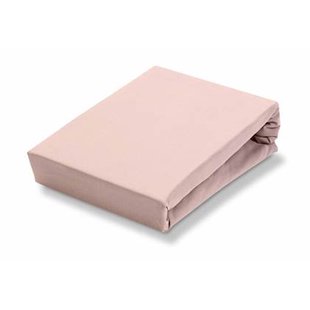 Jersey Supreme Splittopper Hoeslaken Sepia Pink | 180-200 x 200-220 cm | Roze