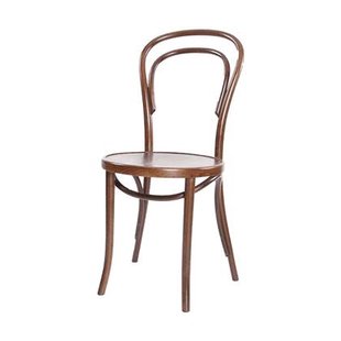 Fameg Vienna Thonet No.14 Houten Bistrostoel Walnoot