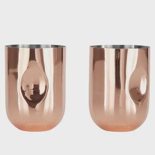 Plum Moscow Mule glas set van 2