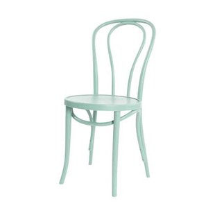 Fameg Vienna Thonet No.18 Houten Bistrostoel Lichtgroen