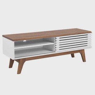 Beliani - TOLEDO - TV-meubel - Donkerbruin - MDF