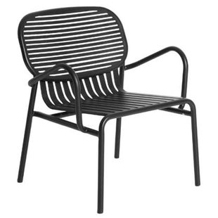 Petite Friture Week-end fauteuil zwart Petite Friture Week-end fauteuil zwart
