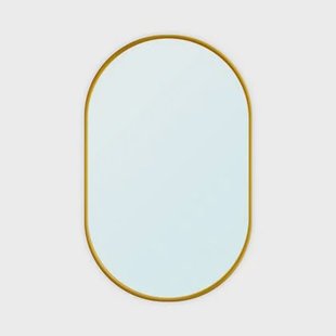 Artichok Lize Wandspiegel Ovaal 80 x 50 cm - Goud