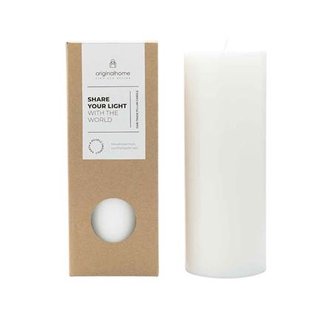 Originalhome Stompkaars Wit - ø 7,5 x 20 cm