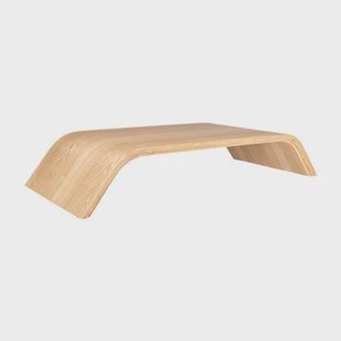 QUVIO Computer monitor standaard hout - licht bruin QUVIO Computer monitor standaard hout - licht bruin