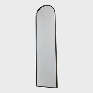 Fragix Ark wandspiegel - Zwart metaal - 120x40