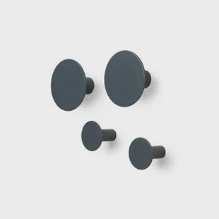 Blomus Ponto Wandhaken - set van 4 Blomus Ponto Wandhaken - set van 4