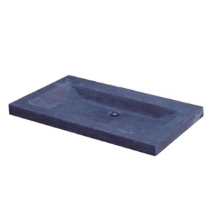 Wasblad Sanilux Trend Stone 80x47x5cm Natuursteen (zonder kraangat)