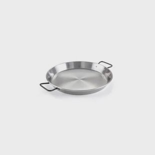 Paella pan, plaatstaal, 38 cm - Garcima