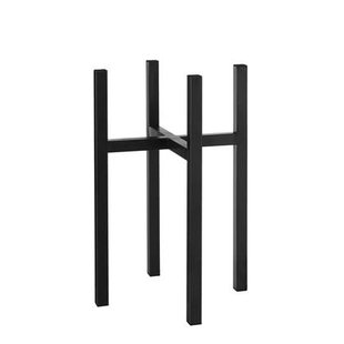 Mica Decorations Ascot Plantenstandaard XL - H49,5 cm - Zwart