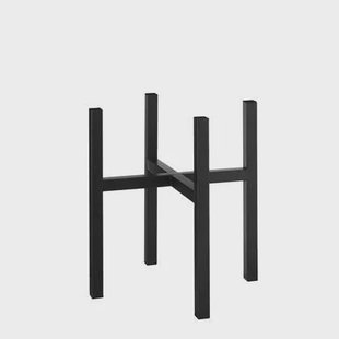 Mica Decorations Ascot Plantenstandaard XL - H39,5 cm - Zwart