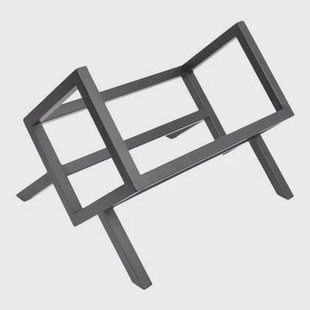 LOFT42 Jazz LP houder - Platenrek - Metaal - Zwart