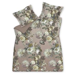 Dekbedovertrek Sleepy Sand | Beige | Bruin | Groen | Satijnkatoen