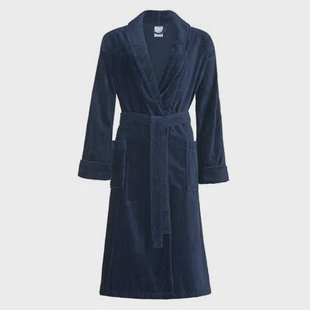 Prestige Badjas Navy | L | Blauw | Katoen Prestige Badjas Navy | L | Blauw | Katoen