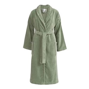 Prestige Badjas Smoke Green | XL | Groen | Katoen