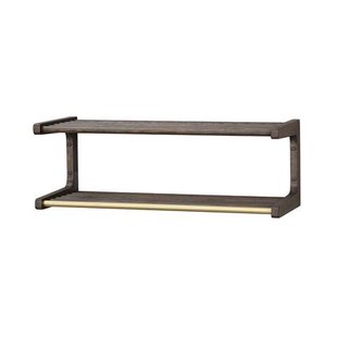 Rowico Home Inverness houten kapstok donker eiken - 80 x 28 cm