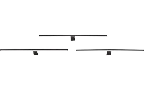 Goossens Verlichting Tbv Kast Darkline, Kastverlichting led darkline, 3 x armatuur zwart Goossens Verlichting Tbv Kast Darkline, Kastverlichting led darkline, 3 x armatuur zwart