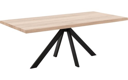 Goossens Eettafel Blade, Boomstamblad 220 x 100 cm 5 cm dik
