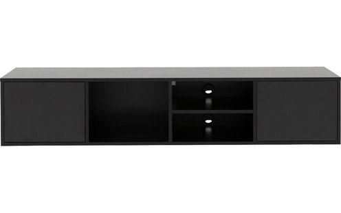 Goossens Basic Tv Meubel Madrid, 2 deuren 3 open vakken