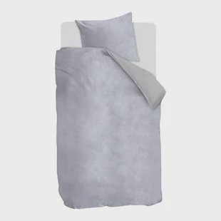 Rivièra Maison Estate Dekbedovertrek 140 x 200/220 cm - Lichtgrijs
