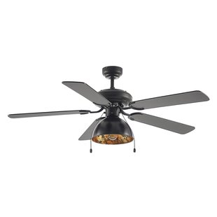 Plafondventilator Lucande met verlichting Shamoian, stil, Ø 130 cm Plafondventilator Lucande met verlichting Shamoian, stil, Ø 130 cm