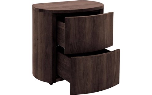 Goossens Excellent Nachtkastje Denzo, 2 laden