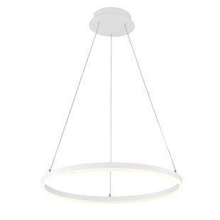 Arcchio LED hanglamp Albiona, wit, 1 ring, Ø 80 cm Arcchio LED hanglamp Albiona, wit, 1 ring, Ø 80 cm