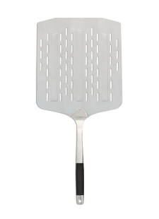 Pizzaschep met gaatjes RVS 76 cm.