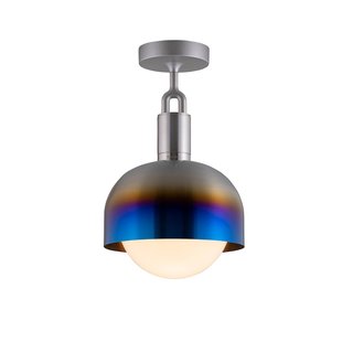 Buster + Punch Forked stalen plafond burnt/opal Ø25cm