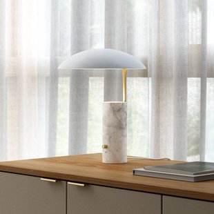 DFTP by Nordlux Tafellamp Mademoiselles, marmer-lamphouder, wit