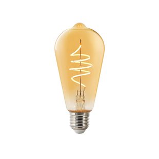 Nordlux LED lamp ST64 Edison E27 4,7W 822 smart, amber