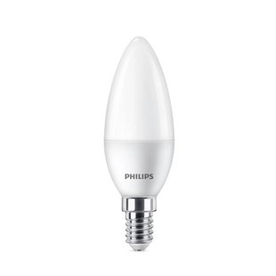 Philips LED kaars E14 4,9W 470m 2.700K mat per 3