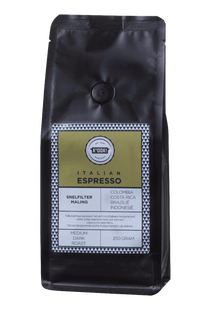 K'OOK! - gemalen koffie - Italian Espresso - 250 gram