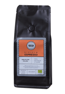 K'OOK! - gemalen koffie - Sicilia Espresso - 250 gram