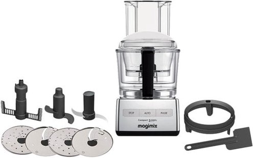 Magimix - 3200 XL keukenmachine - mat chroom Magimix - 3200 XL keukenmachine - mat chroom