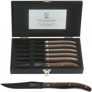 Style de Vie - Laguiole steakmessenset - Wengéhout