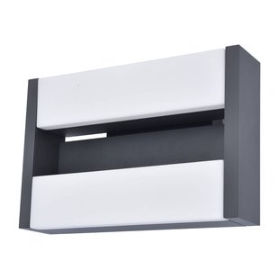 LUTEC LED buitenwandlamp Conroy, diffusor bewegelijk LUTEC LED buitenwandlamp Conroy, diffusor bewegelijk