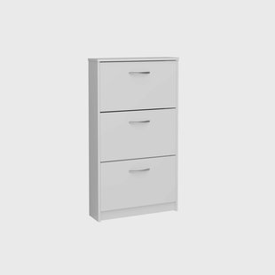 Schoenenkast Delphine Wit 104 cm