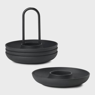 Zone Denmark- eierdopjes Singles - zwart