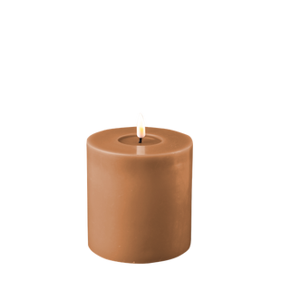 Deluxe HomeArt - led kaars - caramel - 10 x 10 cm