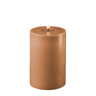 Deluxe HomeArt - led kaars - caramel - 10 x 15 cm
