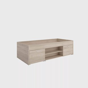 Bed Saturnus Eiken 90 cm Bed Saturnus Eiken 90 cm