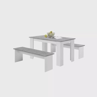 Eettafel Set Nebraska Beton