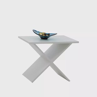 Bijzettafel Roos Wit