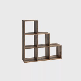 Vakkenkast Camiel Vintage - 104x33x107 cm - 6 vakken Vakkenkast Camiel Vintage - 104x33x107 cm - 6 vakken