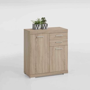 Opbergkast Hermes Eiken 80x35x90 cm - 2 Opbergkast Hermes Eiken 80x35x90 cm - 2