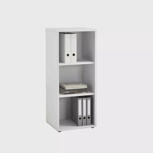 Lage open kast Nereus Wit 47 cm