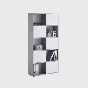 Vakkenkast Zenn Beton 90x33x180 cm